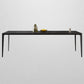 Modern Aluminium Dining Table Set 1/4/5 Pieces Rectangle Dinette Set with Sintered Stone Clearhalo 'Dining Room Sets' 'Dining Tables & Seating' 'dining_room_set' 'furn' 'furn_dining_room_set' 'Furniture' 'Kitchen & Dining Furniture' 5246130