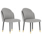 Glam Iron Dining Table Set 1/2/5/7 Pieces Dinette Set with Rectangle Sintered Stone Top 2 Grey Chairs Clearhalo 'Dining Room Sets' 'Dining Tables & Seating' 'dining_room_set' 'furn' 'furn_dining_room_set' 'Furniture' 'Kitchen & Dining Furniture' 5246177