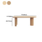 Modern Brown in Pine Counter Table Specialty Dining Table for Kitchen