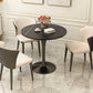 Modern Style Dining Table Sintered Stone Round Tulip Table for Dining Room Clearhalo 'Dining Tables & Seating' 'Dining Tables' 'dining_table' 'furn' 'furn_dining_table' 'Furniture' 'Kitchen & Dining Furniture' 5246399