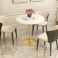 Modern Style Dining Table Sintered Stone Round Tulip Table for Dining Room Clearhalo 'Dining Tables & Seating' 'Dining Tables' 'dining_table' 'furn' 'furn_dining_table' 'Furniture' 'Kitchen & Dining Furniture' 5246402