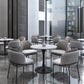 Modern Style Dining Table Sintered Stone Round Tulip Table for Dining Room Clearhalo 'Dining Tables & Seating' 'Dining Tables' 'dining_table' 'furn' 'furn_dining_table' 'Furniture' 'Kitchen & Dining Furniture' 5246403