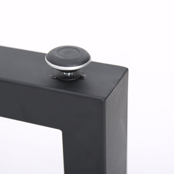 レストラン用の工業用パインウッドテーブル二重の台座付きの長方形のキッチンテーブル