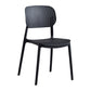Scandinavian Conference Room Stacking Side Chair Matte Finish Plastic Dining Chair Clearhalo 'Dining Chairs' 'Dining Tables & Seating' 'dining_chair' 'furn' 'furn_dining_chair' 'Furniture' 'Kitchen & Dining Furniture' 5246861