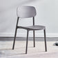 Scandinavian Conference Room Stacking Side Chair Matte Finish Plastic Dining Chair Clearhalo 'Dining Chairs' 'Dining Tables & Seating' 'dining_chair' 'furn' 'furn_dining_chair' 'Furniture' 'Kitchen & Dining Furniture' 5246876