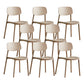Scandinavian Conference Room Stacking Side Chair Matte Finish Plastic Dining Chair Camel 8 Piece Set Clearhalo 'Dining Chairs' 'Dining Tables & Seating' 'dining_chair' 'furn' 'furn_dining_chair' 'Furniture' 'Kitchen & Dining Furniture' 5246915