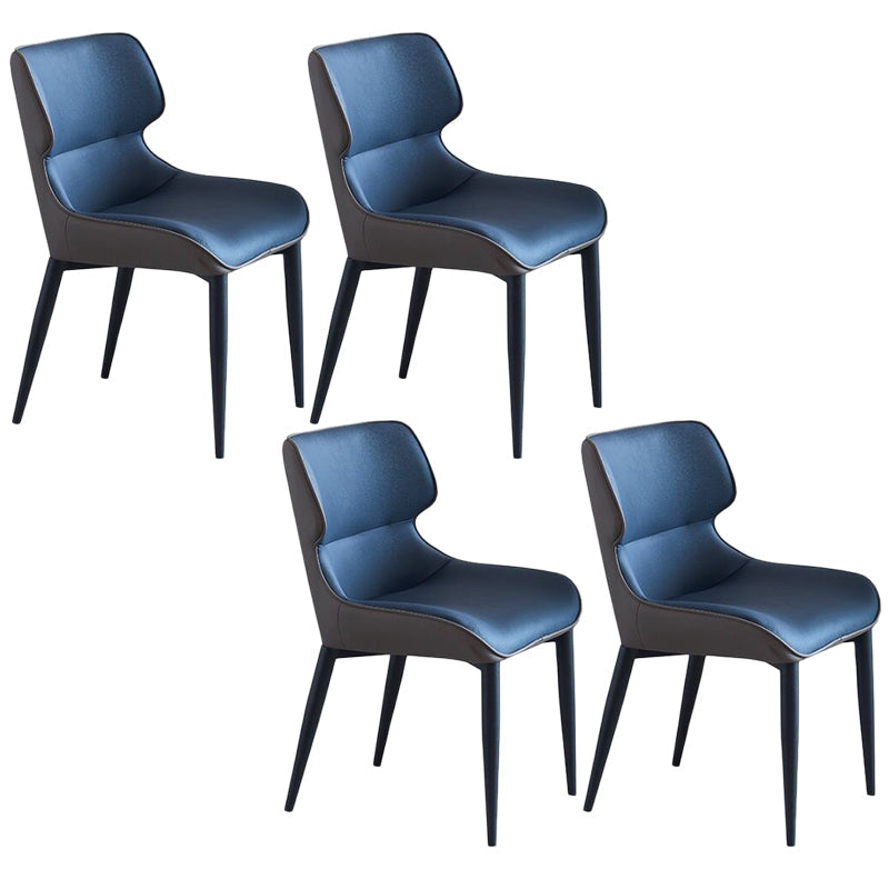 Eigentijdse stoelstoelen stoelen voor keuken met metalen benen