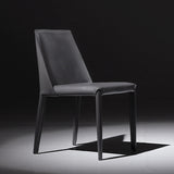 Sedie contemporanee sedie senza braccia per cucina con gambe metalliche