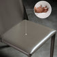 Sedie contemporanee sedie senza braccia per cucina con gambe metalliche