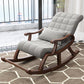 26.37 "L x 49.21" W x 35.03 "H Accent stoel Solid Wood Lounge Chair