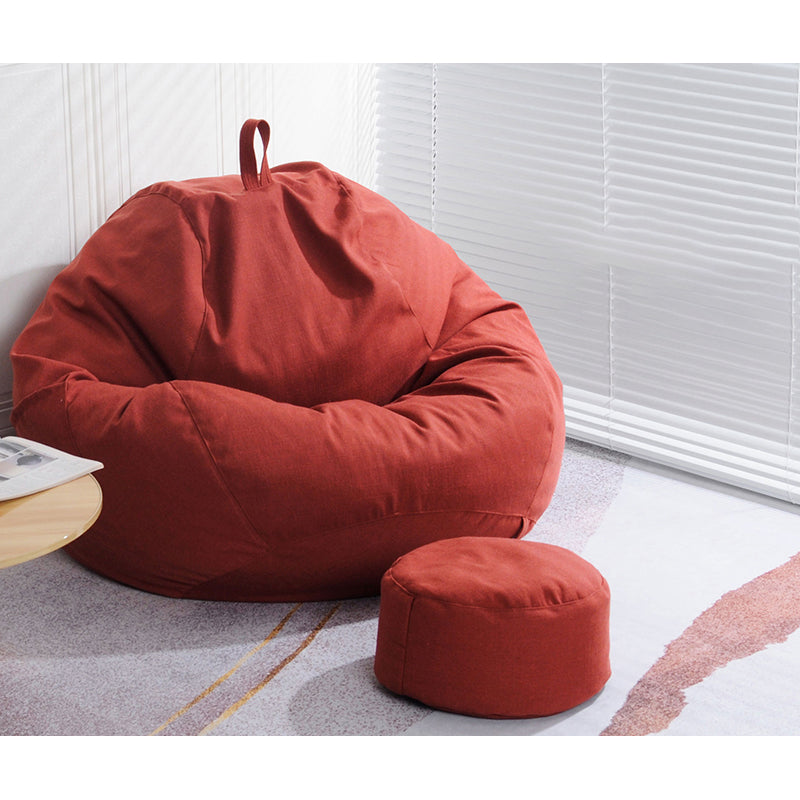 Chaise rond sans bras sans arme avec Ottomans pour le salon