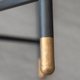 Geometric Clear Glass Coffee Table with Wood Edge 1 Single Cocktail Table Clearhalo 'Coffee & Accent Tables' 'Coffee Tables' 'coffee_tables' 'furn' 'furn_coffee_tables' 'Furniture' 'Living Room Furniture' 5248121