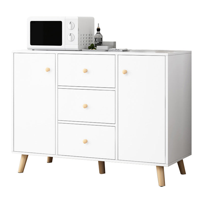 Server del server di pranzo in legno prodotto con porta e cassetto