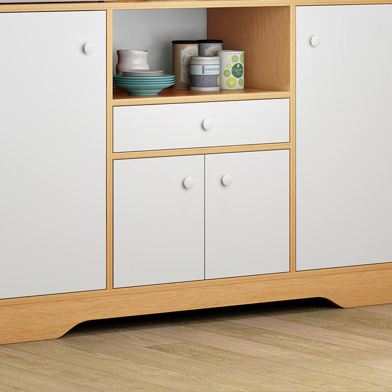 Server del server di pranzo in legno prodotto con porta e cassetto