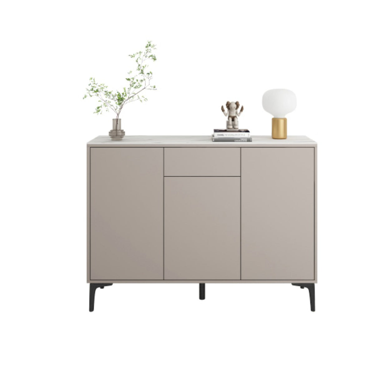 Topboard topboard in pietra in stile moderno Sideboard grigio per cucina