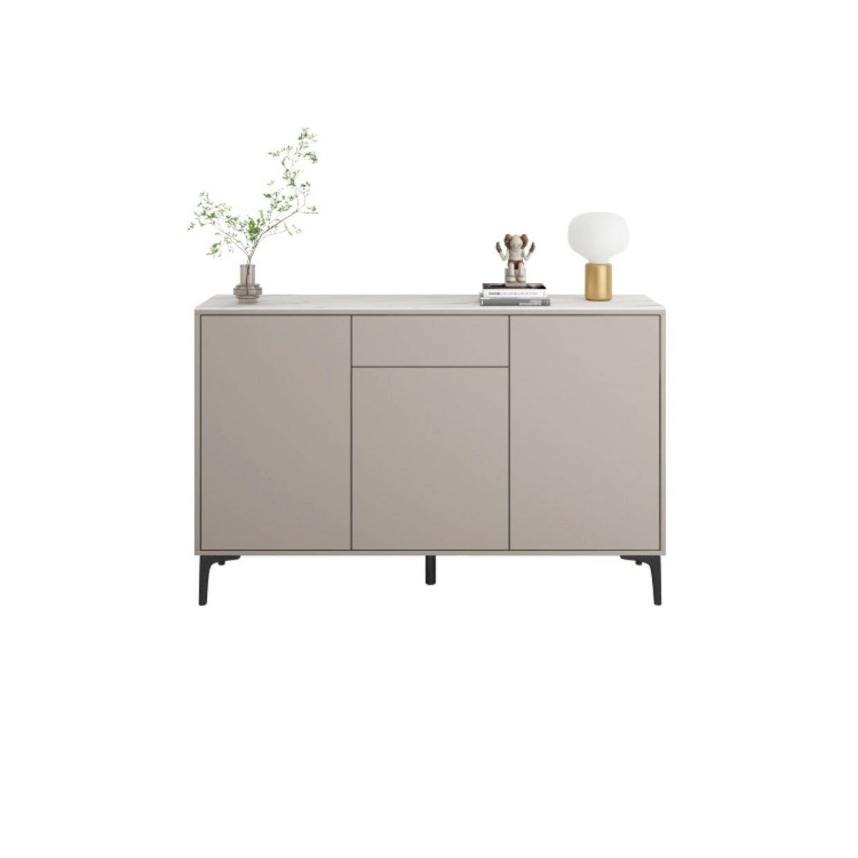 Topboard topboard in pietra in stile moderno Sideboard grigio per cucina