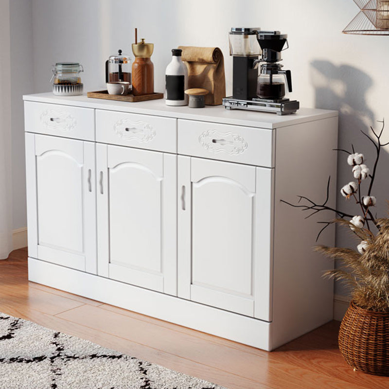 Modern Style Solid Wood Sideboard Table Kitchen Sideboard with Door Clearhalo 'buffet_sideboard' 'Buffets & Sideboards' 'furn' 'furn_buffet_sideboard' 'Furniture' 'Kitchen & Dining Furniture' 5248429