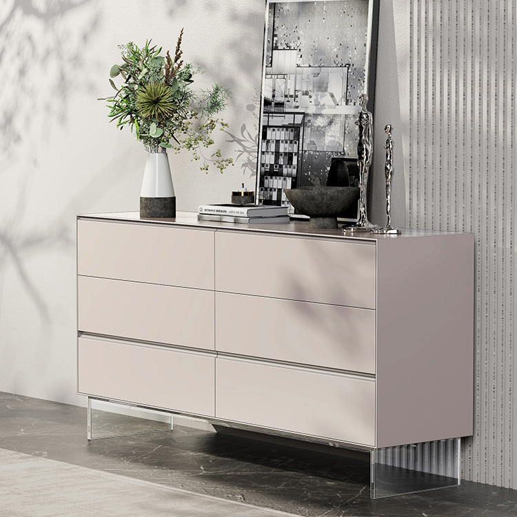 Tavolo da buffet bianco tavolo da cucina in stile moderno per sala da pranzo