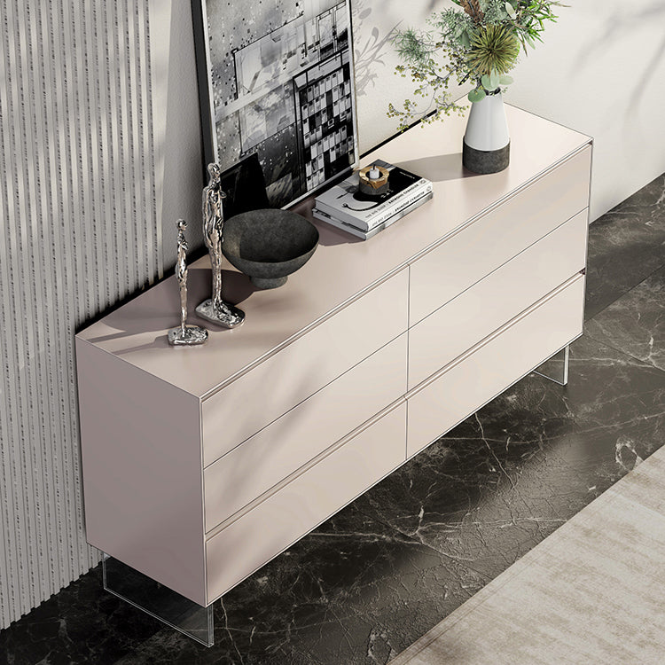 Tavolo da buffet bianco tavolo da cucina in stile moderno per sala da pranzo