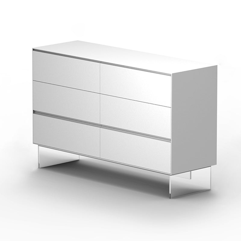 Tavolo da buffet bianco tavolo da cucina in stile moderno per sala da pranzo