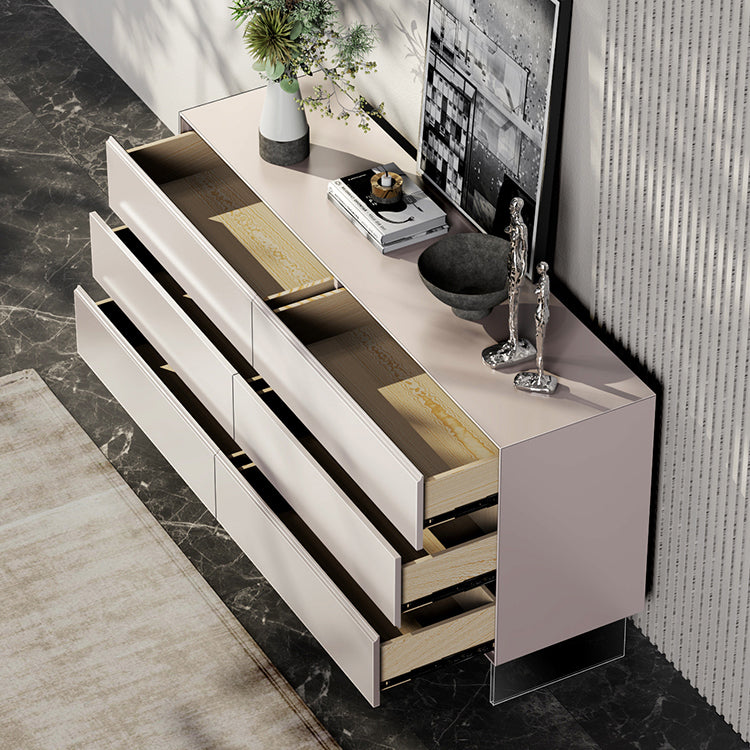 Tavolo da buffet bianco tavolo da cucina in stile moderno per sala da pranzo