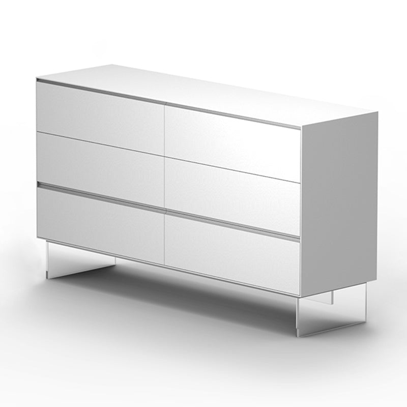 Tavolo da buffet bianco tavolo da cucina in stile moderno per sala da pranzo