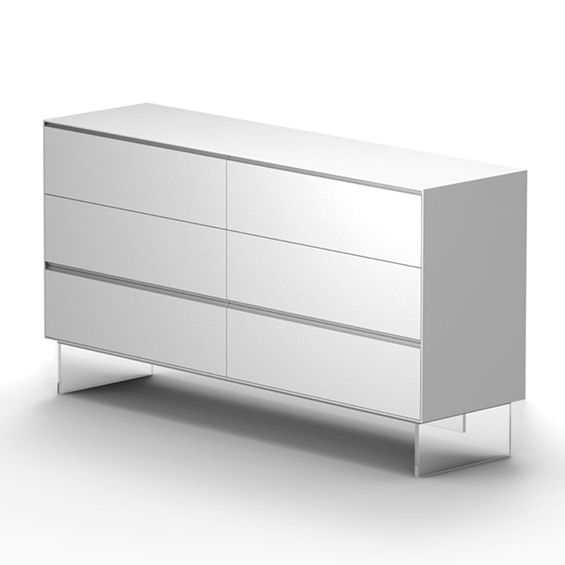 Tavolo da buffet bianco tavolo da cucina in stile moderno per sala da pranzo