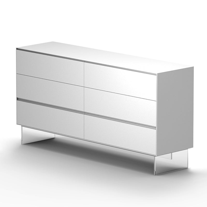 Tavolo da buffet bianco tavolo da cucina in stile moderno per sala da pranzo