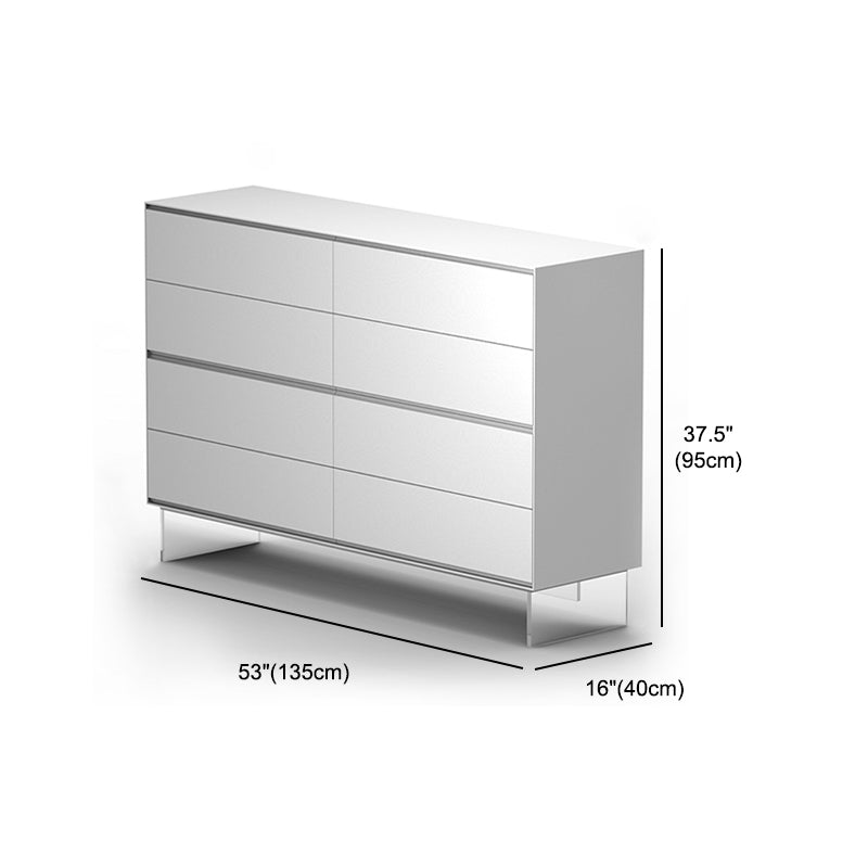 Tavolo da buffet bianco tavolo da cucina in stile moderno per sala da pranzo