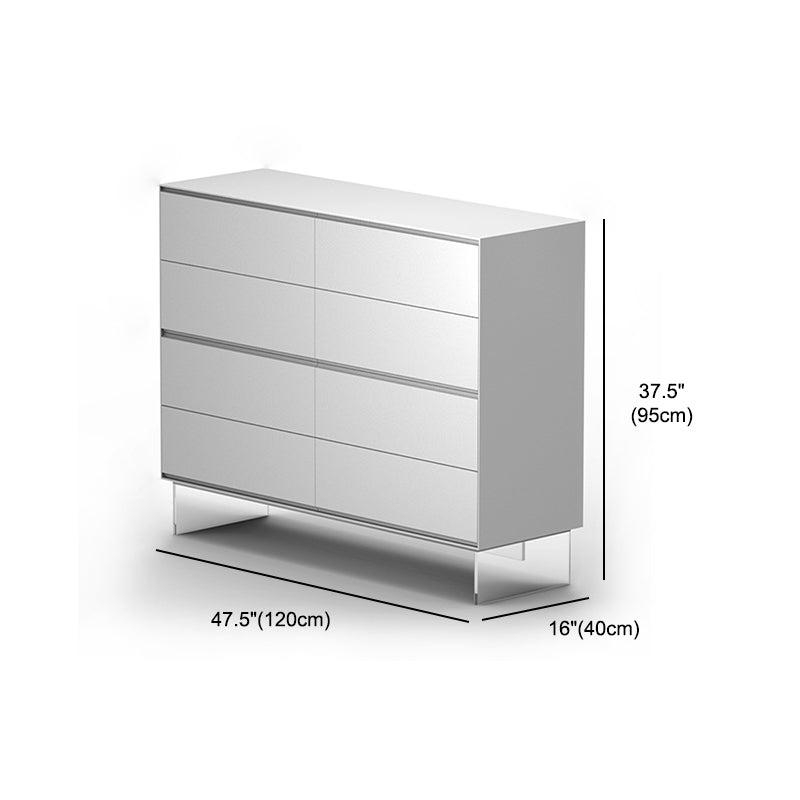 Tavolo da buffet bianco tavolo da cucina in stile moderno per sala da pranzo