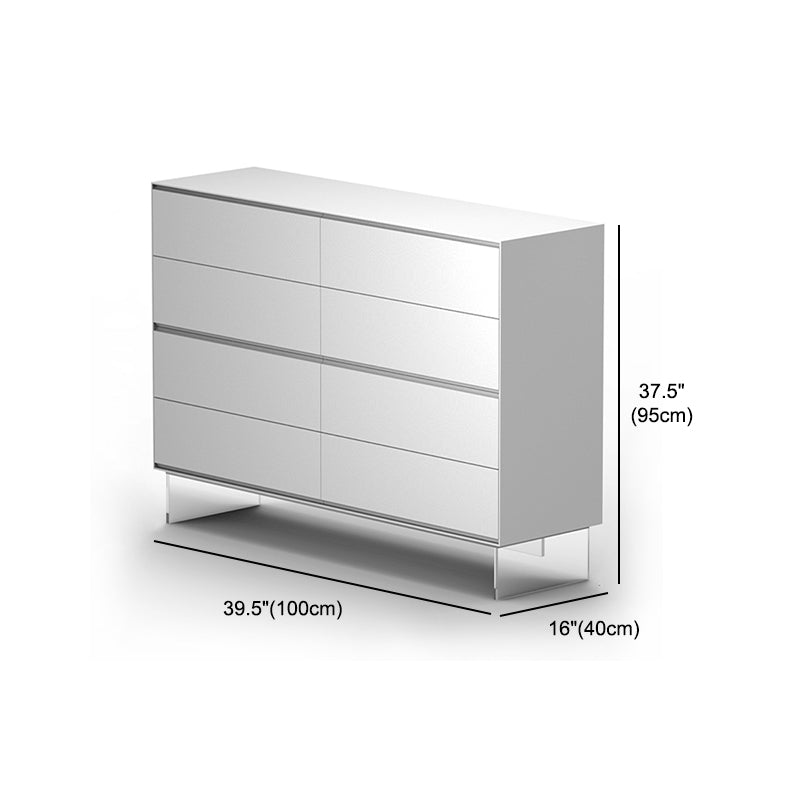 Tavolo da buffet bianco tavolo da cucina in stile moderno per sala da pranzo