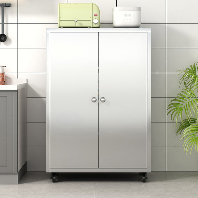 Server buffet di altezza da 42 pollici in metallo Server buffet per soggiorno per soggiorno