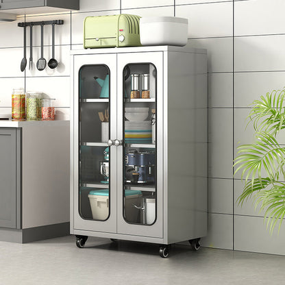 Server buffet di altezza da 42 pollici in metallo Server buffet per soggiorno per soggiorno