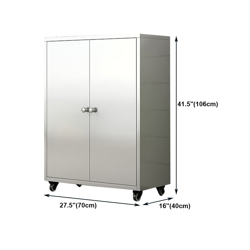 Server buffet di altezza da 42 pollici in metallo Server buffet per soggiorno per soggiorno