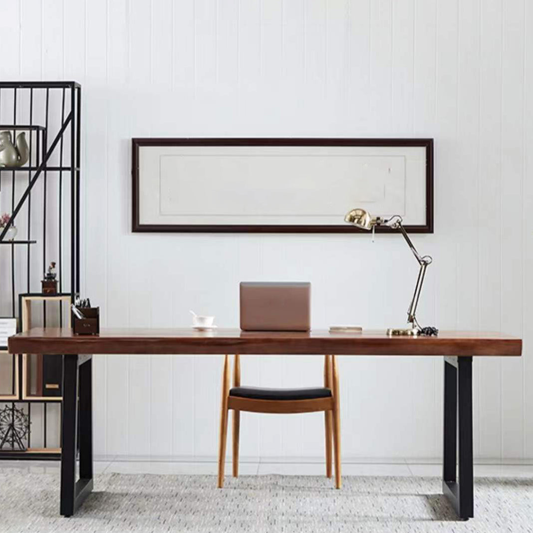 Solid Wood Meeting Table Home Office Simplicity Writing Desk Clearhalo 'furn' 'furn_office_desk' 'Furniture' 'Office Desks' 'Office Furniture' 'office_desk' 5248654