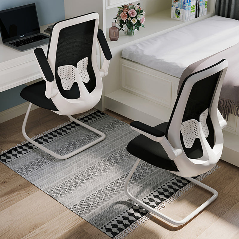 Adjustable Arms Office Chair Contemporary Mesh Back Task Chair Clearhalo 'furn' 'furn_office_chair' 'Furniture' 'Office Chairs' 'Office Furniture' 'office_chair' 5248849