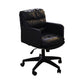 Padded Arms Working Chair Modern Mid Back Swivel Office Chair Black Clearhalo 'furn' 'furn_office_chair' 'Furniture' 'Office Chairs' 'Office Furniture' 'office_chair' 5248889
