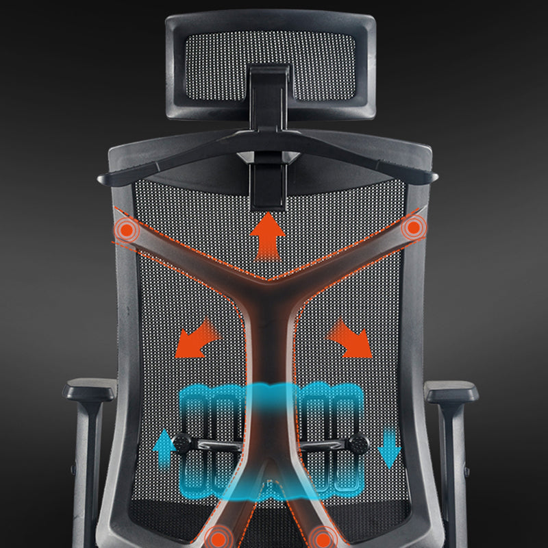 Hoge rug ergonomische tankstoel Modern Executive Swivel Bus bureaustoel