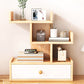 Engineered Wood Bookshelf Open Back Shelf boekenkast voor studieruimte