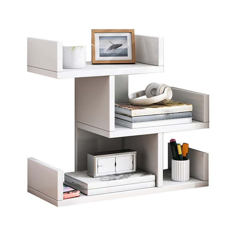 Engineered Wood Bookshelf Open Back Shelf boekenkast voor studieruimte