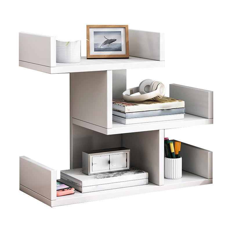 Engineered Wood Bookshelf Open Back Shelf boekenkast voor studieruimte