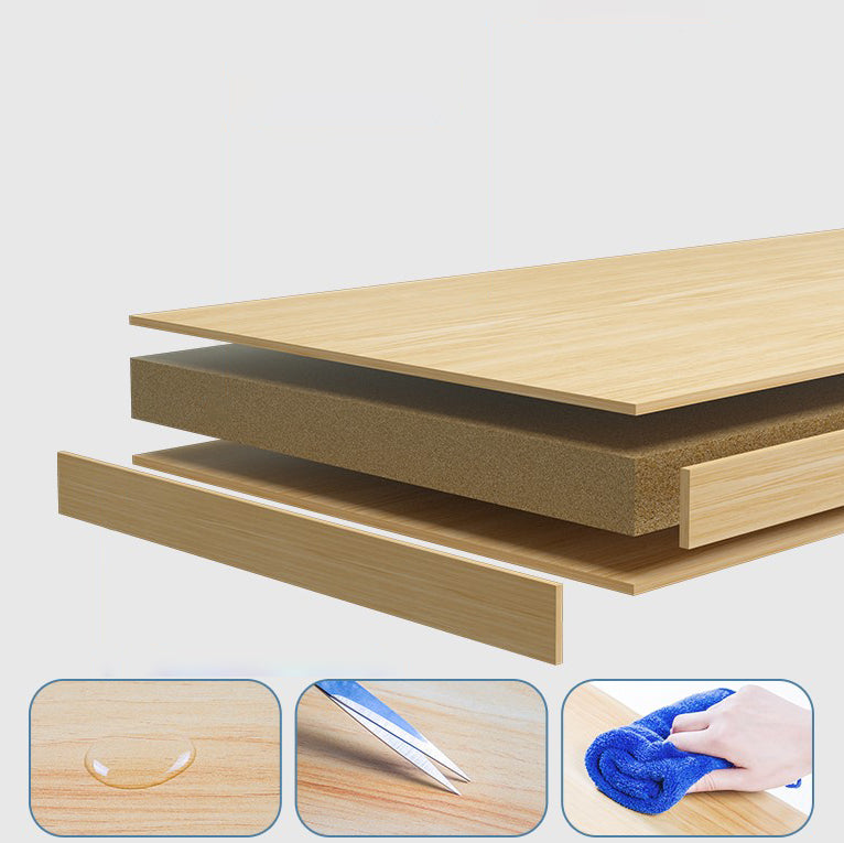 Engineered Wood Bookshelf Open Back Shelf boekenkast voor studieruimte