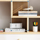 Engineered Wood Bookshelf Open Back Shelf boekenkast voor studieruimte