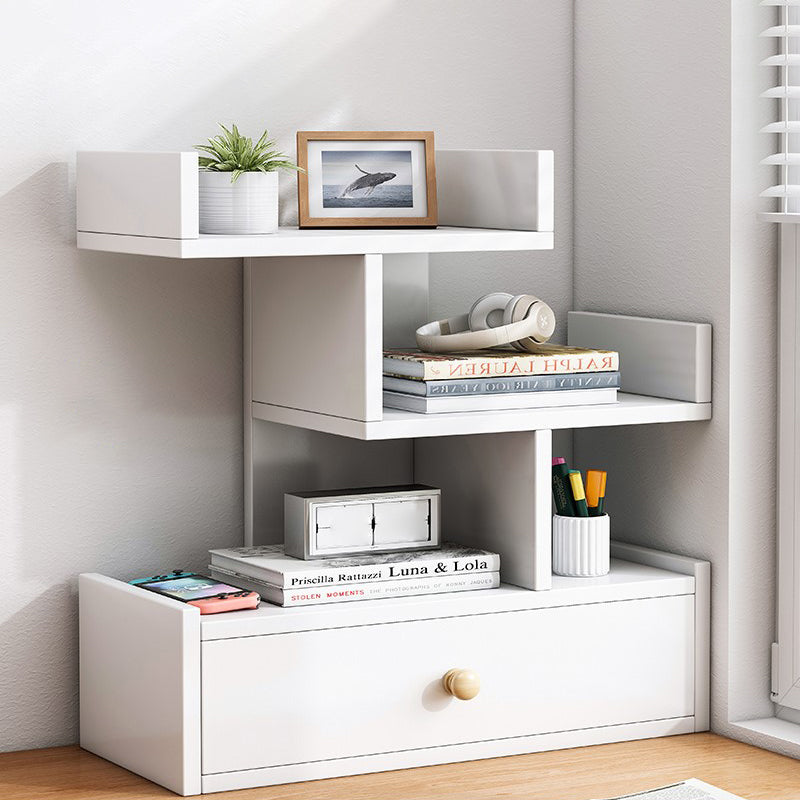 Engineered Wood Bookshelf Open Back Shelf boekenkast voor studieruimte