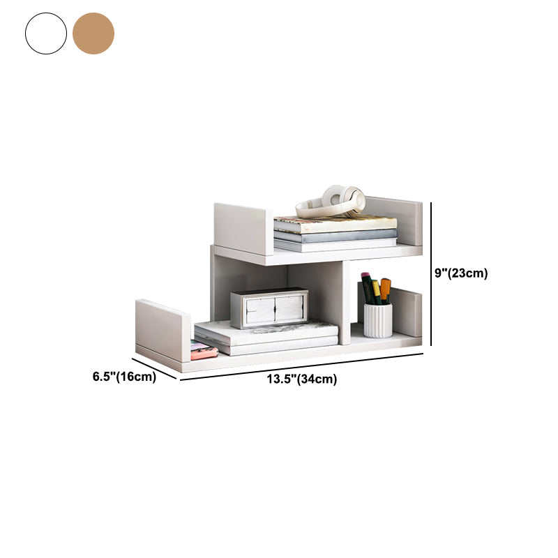 Engineered Wood Bookshelf Open Back Shelf boekenkast voor studieruimte