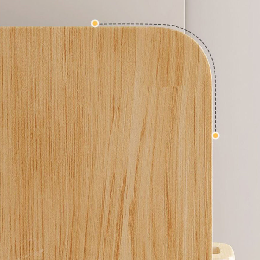 Engineered houten boekenkast met deuren verticale boekenplank voor kantoor