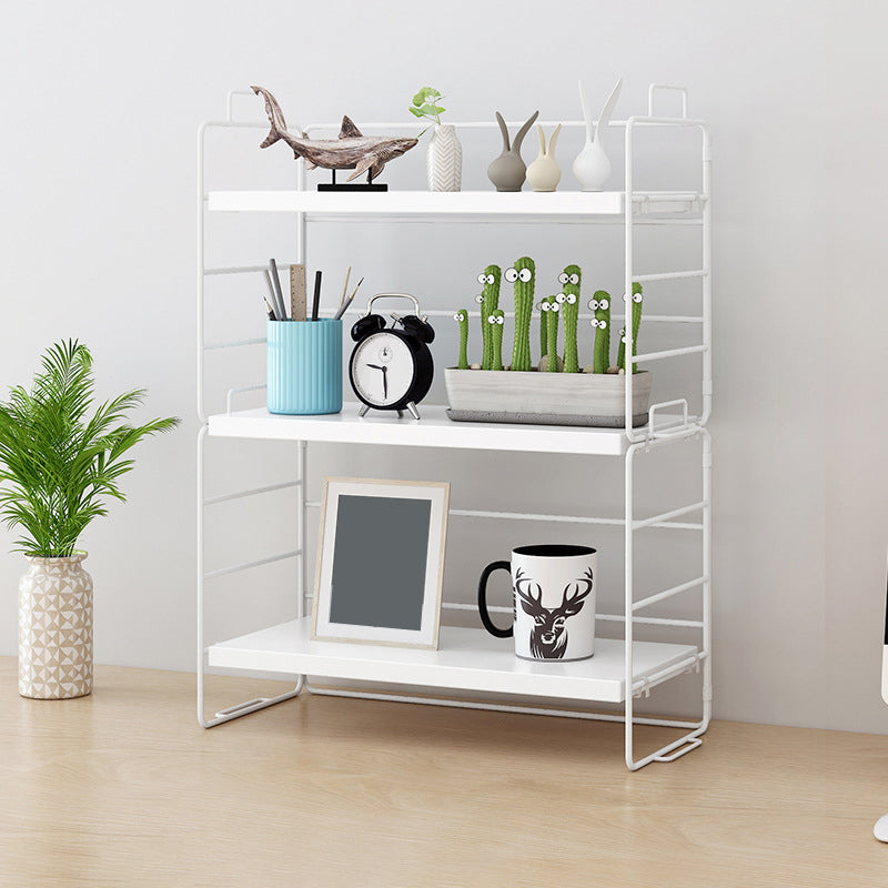 Contemporary Style Bookshelf Engineer Wood Bookcase for Office