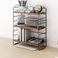 Contemporary Style Bookshelf Engineer Wood Bookcase for Office