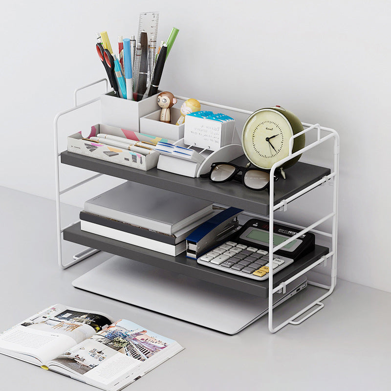 Contemporary Style Bookshelf Engineer Wood Bookcase for Office