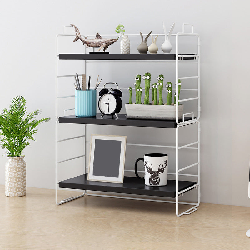 Contemporary Style Bookshelf Engineer Wood Bookcase for Office